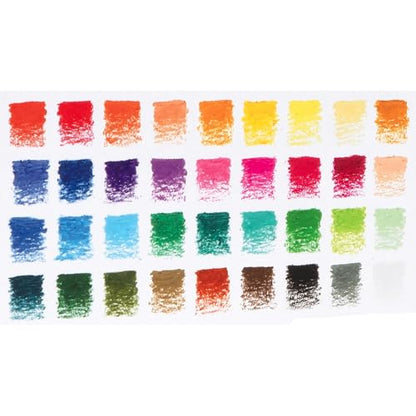eeBoo Oil Pastels Rainbow - 36 Artist-Quality Blendable Color Sticks, Bold Pigments for Drawing & Blending, Sliding Gift Box, Kids Ages 5 and up - style: Rainbow