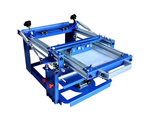 TECHTONGDA Cylinder Screen Printing Machine Cylindrical Silk Screen Printing Press for Mugs Pen Cup Bottle 3.15 Inches Diameter