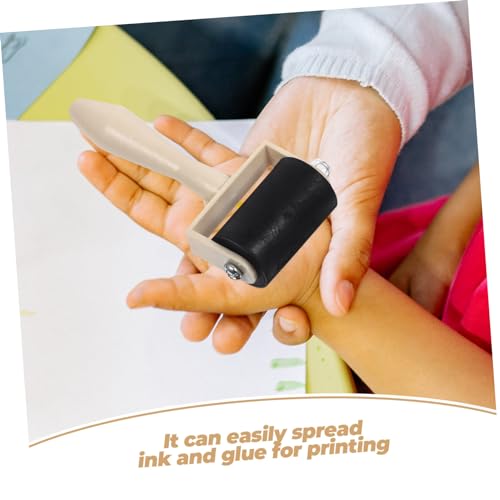 DIYEAH Crafts Boys and Girls Printmaking Kit Bulk Rollers Printmaking Roller Printing Stamping Brayers