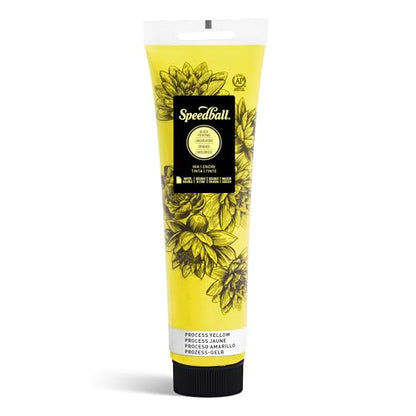 Speedball Water-Soluble Block Printing Ink, 5-Ounce Tube (Process Yellow) - color: Process Yellow, size: 5 fl oz