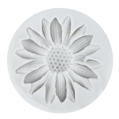 Sunflower Clay Mold Flower Silicone Molds Chrysanthemum Mold for DIY Crafts Air Dry Polymer Clay Plaster Jewelry Making Epoxy Resin Casting - color: Style A