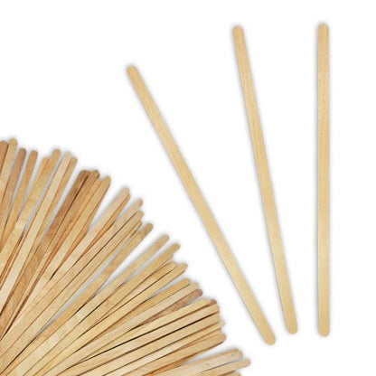 Pack of 50 7" Inch Wood Paint, Stain, Resin, Epoxy Mixing / Stir Sticks - by NetSellsIt