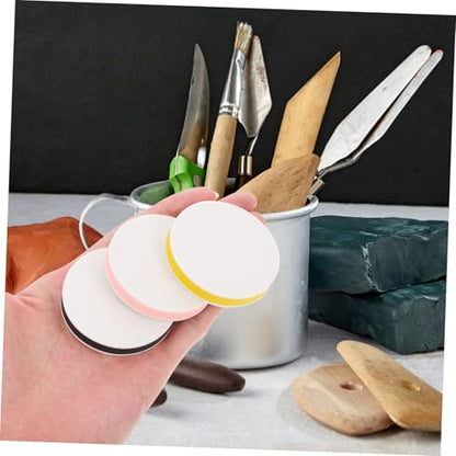 DIYEAH DIY Engraving Carving Blocks Set 6pcs Soft Rubber Carving Blocks Stamp Making Sheets Perfect for Artists and Craft Projects