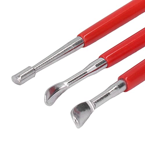 Generic Double End Tracing Dotting Stylus, Small Portable Engraving Stylus Set, Stainless Steel Tip Tool for Modeling, Carving, Smoothing Clay, Ceramic Sculpture & DIY Crafts