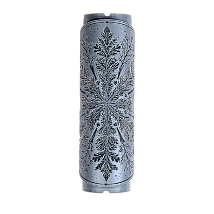 Snowflake Clay Texture Roller 4" for Polymer Clay - color: Snowflake Roller