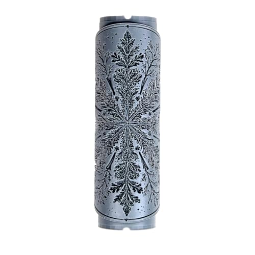 Snowflake Clay Texture Roller 4" for Polymer Clay - color: Snowflake Roller