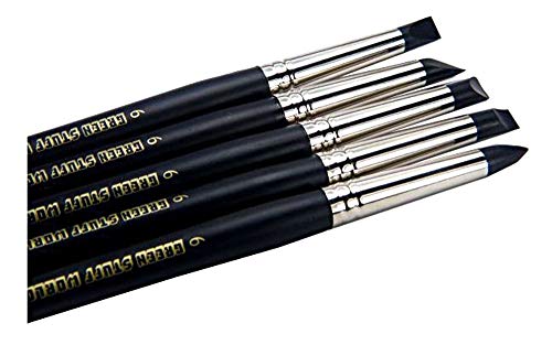 Green Stuff World for Models and Miniatures Color Shaper Brushes Size 6 – Silicone Firm (1217)
