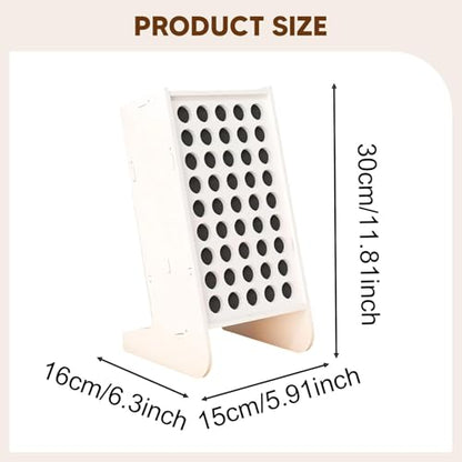 Milageto Marker Organizer Storage Organizer,45 Slots, Versatility Ideal Gift Marker Holder Rack for Desk Home