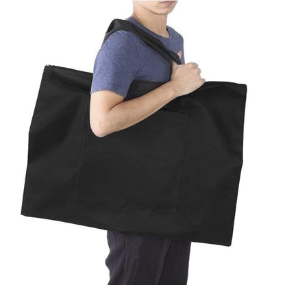 A2 Artist Portfolio Bag Large Waterproof Portfolio Case Portable Drawing Painting Board Bag Foldable Sketching Artwork Tote Bag 4K 8K Sketchpad Canvas Handbag Poster Art Supplies Storage Folder