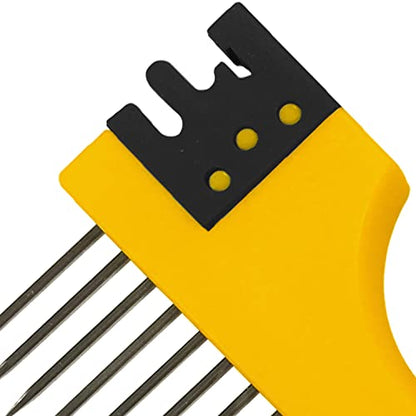 ALLWAY BC5 5-in-1 Painter's Tool with Multi-Functional Brush Comb | Brush Squeegee, 2 Roller Cleaners, Stainless Steel Comb, Can Opener - style: 5-in-1 with Brush Comb