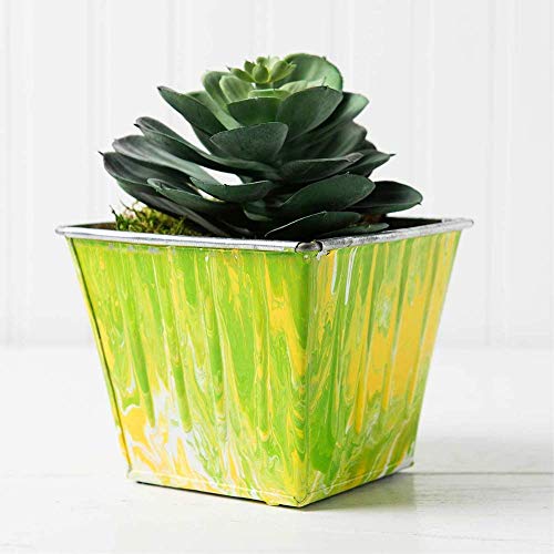 FolkArt Pre-Mixed Acrylic Pouring Paint, 8 oz, Sour Apple - color: Sour Apple