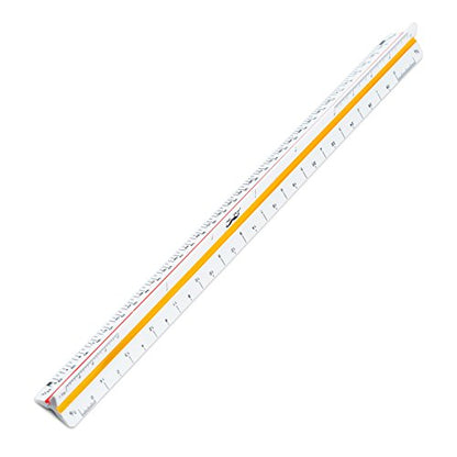 Mr. Pen Architectural Triangular Ruler Set with 12 Inch Triangular Scale | 11 Inch 30/60 and 8 Inch 45/90 Triangles