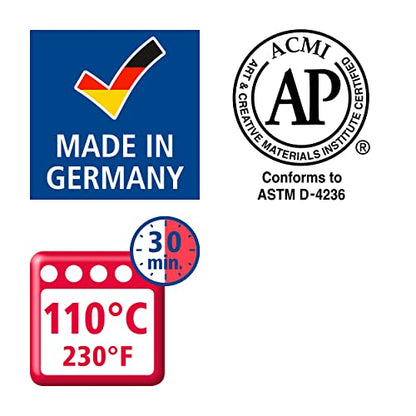 STAEDTLER Polymer Modelling Clay - FIMO Professional - Oven Bake Clay - Petrol, 57g - 1 Block, 8040-36 - color: Petrol