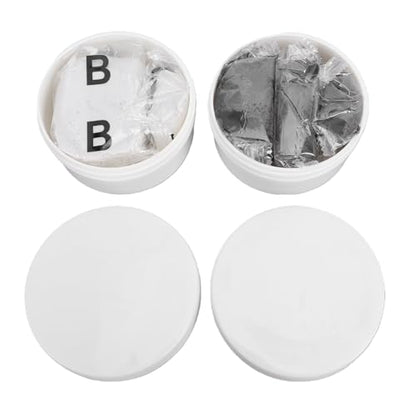 SUNGOOYUE Self Hardening Clay Sculpting Modeling Compound, 2Pcs 250G Each Self Hardening 2 Part A and B Putty for Sculpting Repair On Metal Wood Tile Ceramic Other Art Supplies