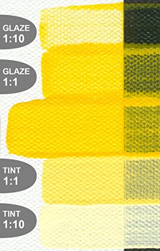 Golden Fluid Acrylics - Cadmium Yellow Medium Hue - 1 oz Bottle