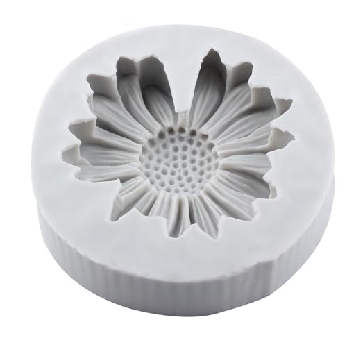 Chrysanthemum Flower Polymer Clay Mold Chrysanthemum Silicone Molds Daisy Flower Mold for DIY Crafts Air Dry Clay Plaster Epoxy Resin Casting Jewelry Making - color: Style G