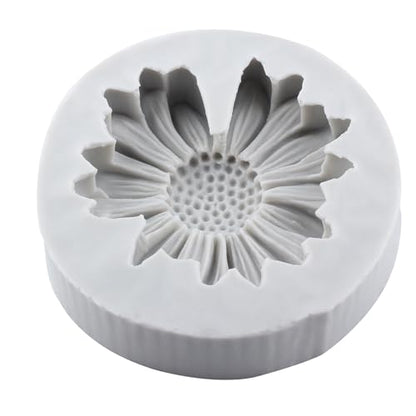 Chrysanthemum Flower Polymer Clay Mold Chrysanthemum Silicone Molds Daisy Flower Mold for DIY Crafts Air Dry Clay Plaster Epoxy Resin Casting Jewelry Making - color: Style G