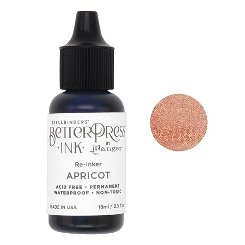 Spellbinders BetterPress Letterpress Ink Pad & Reinkers Bundle (Desert Sunset) - color: Desert Sunset