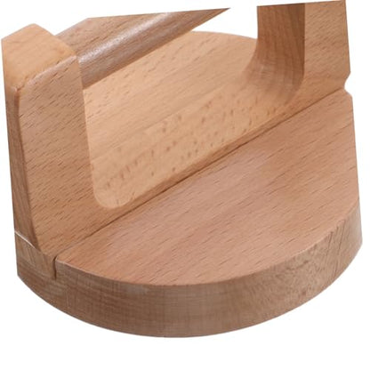 FELTECHELECTR Wood Baren Round Handle and Cleaning Cloth for Printmaking – Linoleum Block Printing Press Tool, Ergonomic Burnisher for Craft Paper and Woodblock Printing Supplies