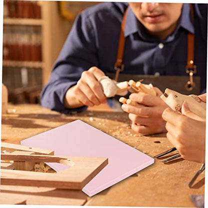 ARTIBETTER 5Pcs DIY Rubber Carving Blocks 15x10x0.6cm Soft Rubber Bricks for Hand Carving Crafts and Printmaking