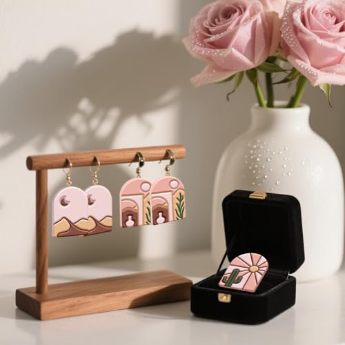 ORIGACH 13 Pcs Western Cowboy Polymer Clay Cutters Set Earring Clay Cutter DIY Craft Supplies for Earring and Jewelry Making - style: Western Cowboy