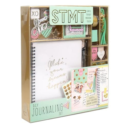 STMT D.I.Y.Journal Set, Stationary Kit with Notebook for Writing and Drawing, DIY for Girls Ages 8+, Dreamers Become Doers - style: Dreamer Journaling Set