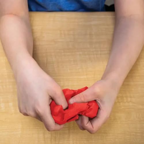 Prang Modeling Clay, Red, 1 lb. Block, Case of 12 Blocks, 192 oz. Total | Pliable, Non-Hardening, Non-Staining, Easy Clean-Up, Perfect for Preschool and Elementary Aged Children - color: Red, size: 1 lb. (Pack of 12)