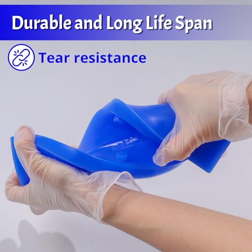 LET'S RESIN Silicone Molds Making Kit 30A, Blue Silicon for Making 2 Part Molds, Liquid Silicone Rubber Mixing Ratio 1:1 - Ideal for Resin Molds, 3D Molds DIY Making (20.8oz) - size: Small