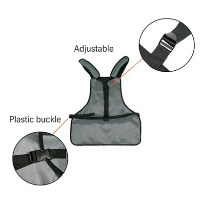 Naroote Gardening Apron with Pockets, Water Proof Work Apron for Gardeners, Artists, Painters & Florists, Oxford Cloth Adjustable Waist, Ideal for Outdoor Garden, Yard & Lawn Care