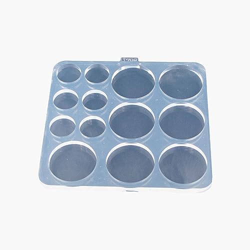 Round Silicone Mold 2cm / 3.5cm for Epoxy Resin Crafting, DIY Cake, Key Chain, Charms, Jewelry Making, Chocolate, and Candy