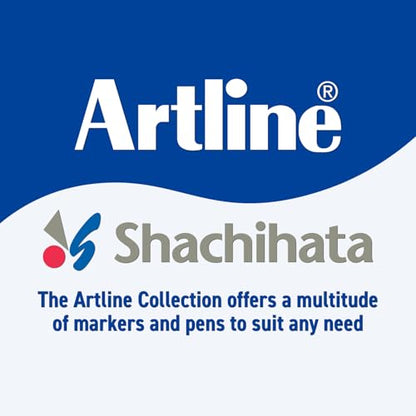 Artline 750 Indelible Laundry Marker and EKC-1 Marker for Fabric | Write on Clothing and Other Fabric | Stands Up to Multiple Washings | 2 Pack