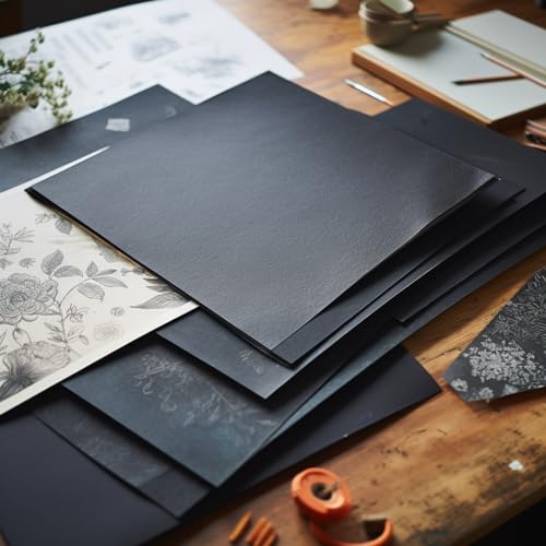 100 Sheets Carbon Paper for Tracing Patterns onto Wood, Canvas, Paper and Other DIY Crafts (11.7 inch * 8.3 inch)