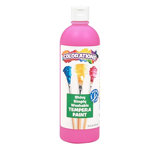 Colorations Simply Shiny Washable Tempera, Magenta - 16 oz. - color: Magenta