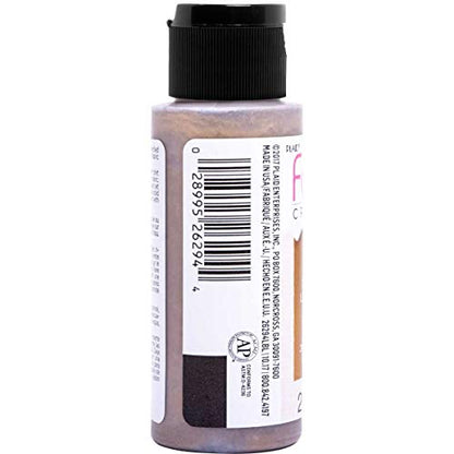 Fabric Creations Fabric Paint, 2 oz, Metallic Bronze - color: Metallic Bronze