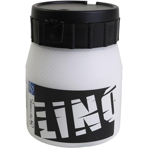 Block Printing Ink White 250ml - color: White