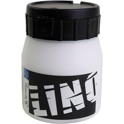 Block Printing Ink White 250ml - color: White