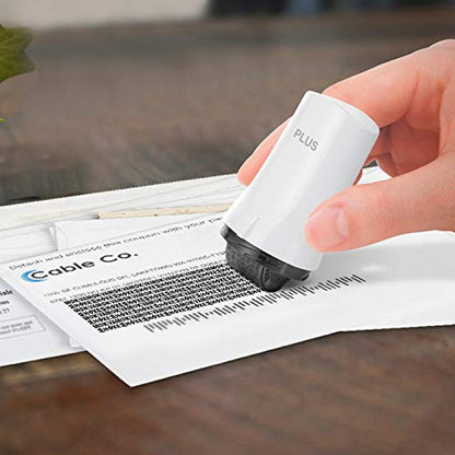 Guard Your ID Advanced 2.0 Roller Identity Privacy Stamp for Identity Theft Prevention and Security (Regular 3-Pack, White) - color: White, size: Regular 3-Pack