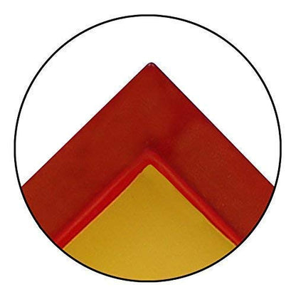 18 x 20 Inch Pre-Stretched Aluminum Silk Screen Printing Frames with 305 Yellow Mesh (6 Pack Screens)