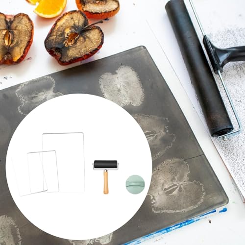 Gel Printing Plate Kit Durability for Arts Crafts Art Printmaking Tool