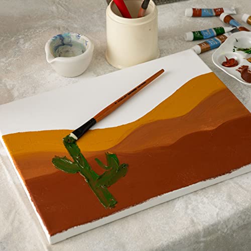 Artist's Loft 7 Count 11” x 14” Super Value Canvas Necessities - Acid Free Cotton Canvas for Paint, Acrylic, & Oils - 1 Pack - size: 11 x 14 inches