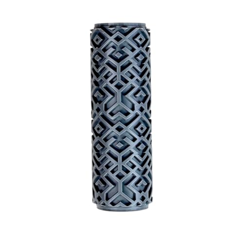 Arrow Weave Clay Texture Roller 4" for Polymer Clay - color: Arrow Weave Roller