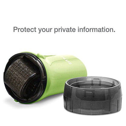 Guard Your ID Security Roller Set for Identity Theft Protection Advanced 2.0 Stamping and Redacting (Regular 3-Pack, Green) - color: Green, size: Regular 3-Pack