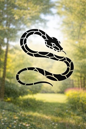 Snake Stencil – Reusable Reptile Art Stencil for Painting, Crafting and DIY Projects (Set of 3 Pcs) - style: Snake