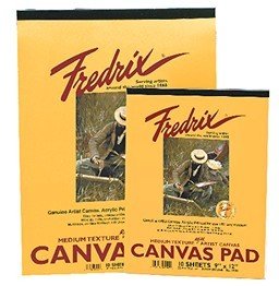 Fredrix 3502C 16 X 20 in. Canvas Pad