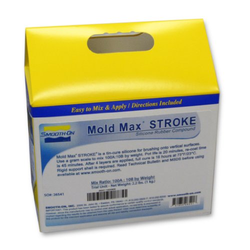 Mold Max Stroke - Brushable Tin Catalyzed Silicone Rubber - Pint Unit - size: Pint Unit