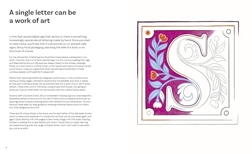 Creative Hand Lettering from A to Z: Make Every Letter Beautiful with 26 Complete and Colorful Alphabets