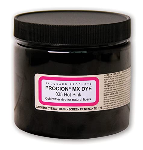 Procion Mx Dye Hot Pink 8Oz - color: Hot Pink, size: 8oz