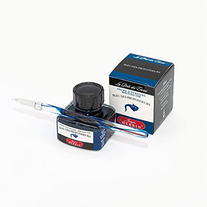 Herbin Fountain Pen Ink - 30ml Bottled - Eclat de Saphir - color: Eclat De Saphir, size: 1 fl oz