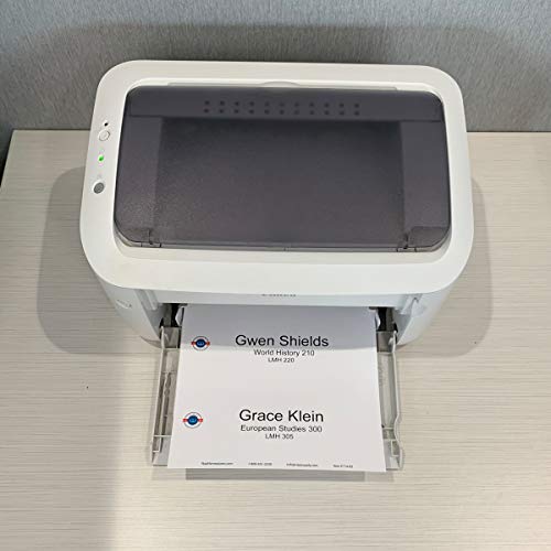 Perforated Paper Nameplate Inserts, Pack of 20 (8" x 3") - color: White, size: 8" x 3"