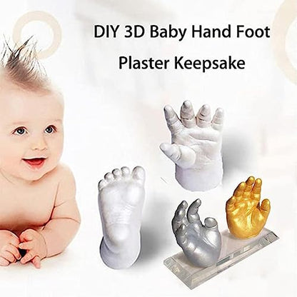 ljhnba for Creative Baby Hand Moulding Powder Baby Hand Foot Casting Powder DIY Hand Holding Craft Material Hand Casting Powder Alginate Molding